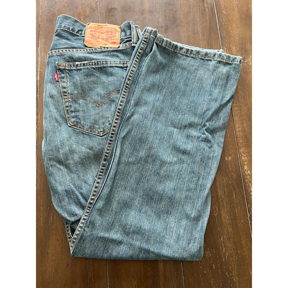Mens Levis 559 Jeans 32x29 Relaxed Straight Leg Medium Wash Denim Pants 5 pocket
